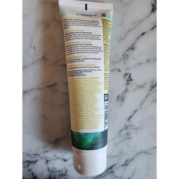 Korres Guava Body Butter 4.23oz Nourishing Moisturizer Shea Butter & Avocado Oil - Picture 4 of 4